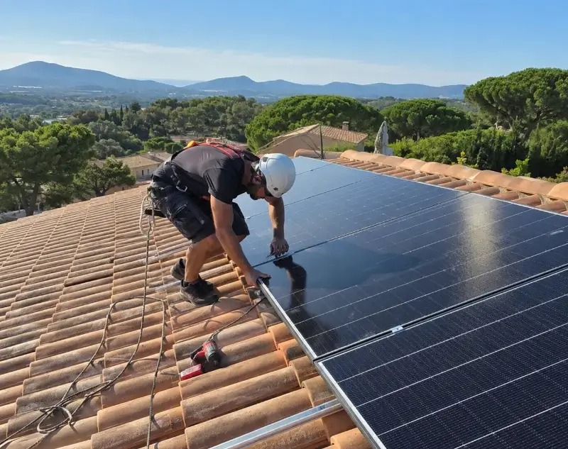 Installateur panneaux solaires Gallargues-le-Montueux — pose photovoltaïque sur toiture